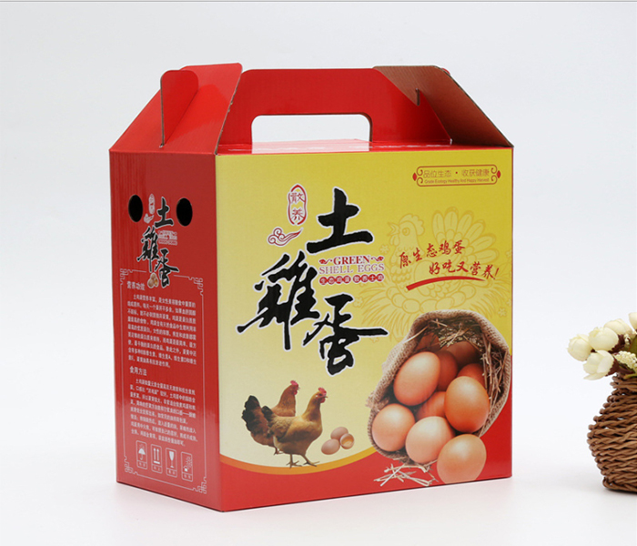 土雞蛋禮盒包裝定制！